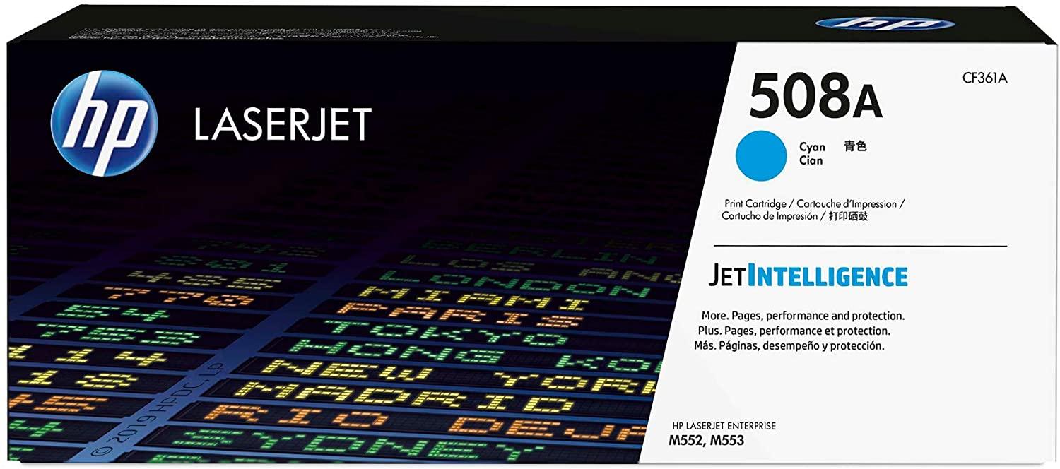 HP 508A (CF361A) Cyan Original Laserjet Toner Cartridge - eBuy UAE